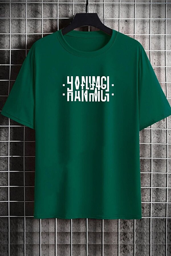Unisex Hanımcı Baskılı T-shirt - 3 Al 1 Öde