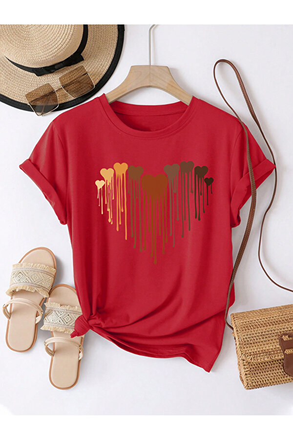 Eriyen Kalpler Baskılı Tasarım Tshirt - 3 Al 1 Öde