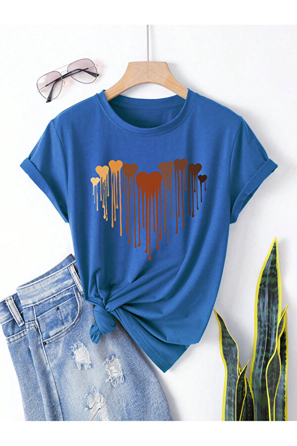 Eriyen Kalpler Baskılı Tasarım Tshirt - 3 Al 1 Öde