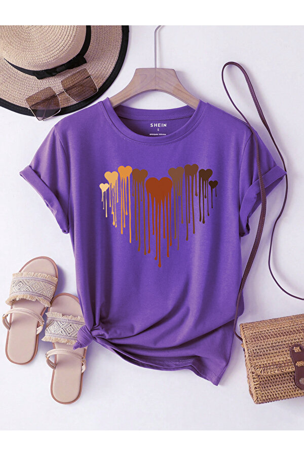 Eriyen Kalpler Baskılı Tasarım Tshirt - FLO 3 Al 1 Öde