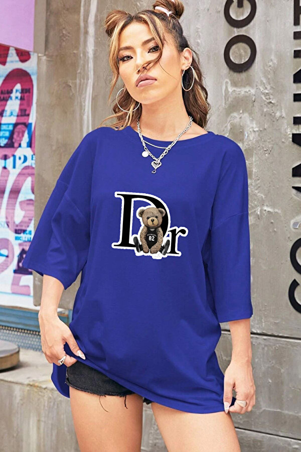 Unisex Dr. Ayı Tasarım Basklı Tshirt - FLO 3 Al 1 Öde