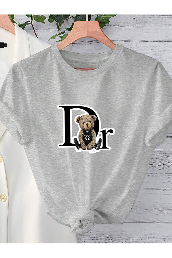 Unisex Dr. Ayı Tasarım Basklı Tshirt - FLO 3 Al 1 Öde