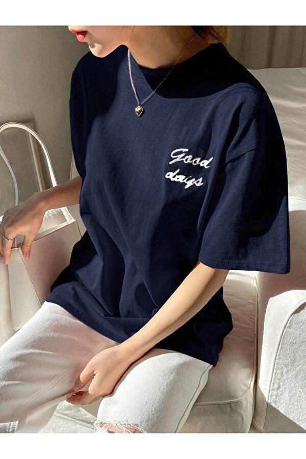 Unisex Good Days Baskılı Tasarım Tshirt - FLO 3 Al 1 Öde