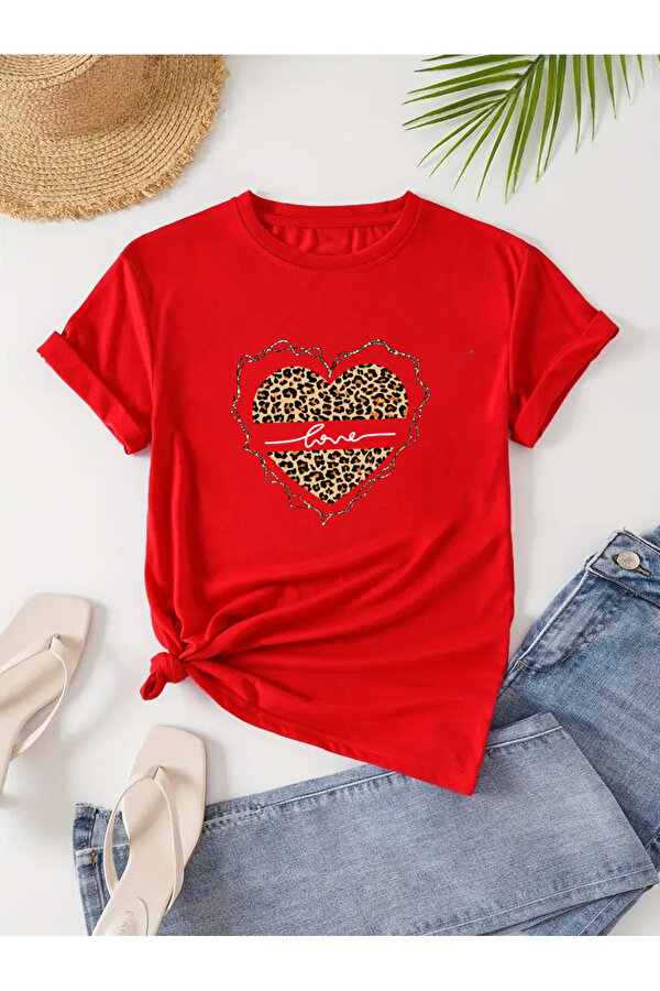 Unisex Desenlikalp Baskılı Oversize Tshirt - 3 Al 1 Öde