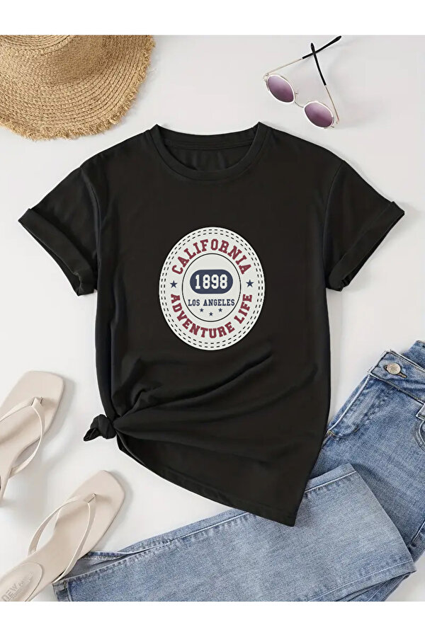 Unisex Callogo Baskılı Oversize Tshirt - 3 Al 1 Öde