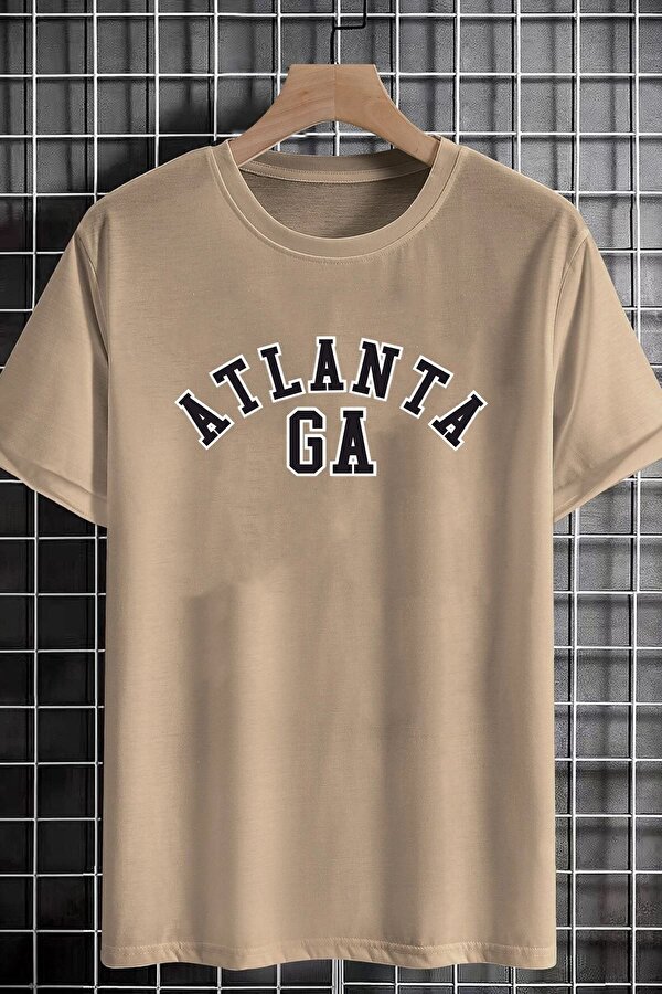 Unisex Atlanta Baskılı T-shirt - FLO 3 Al 1 Öde