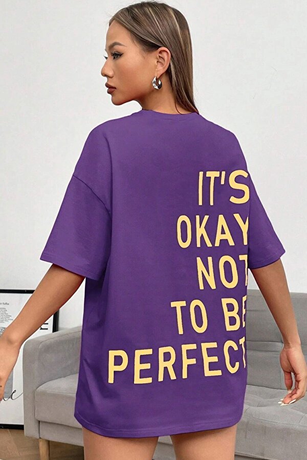 Unisex It's Okay Baskılı Tasarım Tshirt - FLO 3 Al 1 Öde