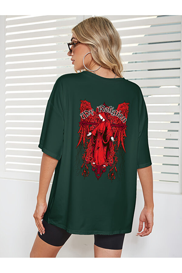 Unisex My Regilion Tasarım Basklı Tshirt - FLO 3 Al 1 Öde