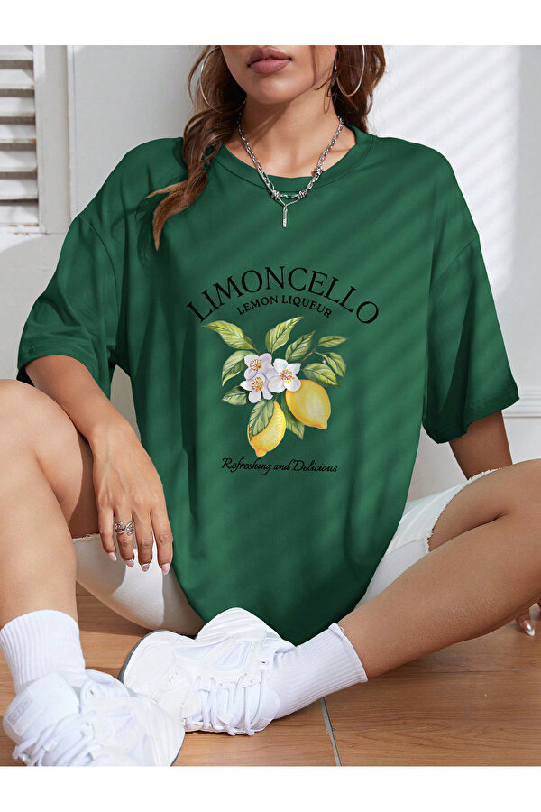 Limoncello Baskılı Tasarım Tshirt - FLO 3 Al 1 Öde