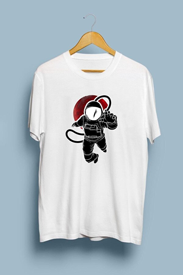Unisex Astronot Tasarım Tshirt - 3 Al 1 Öde