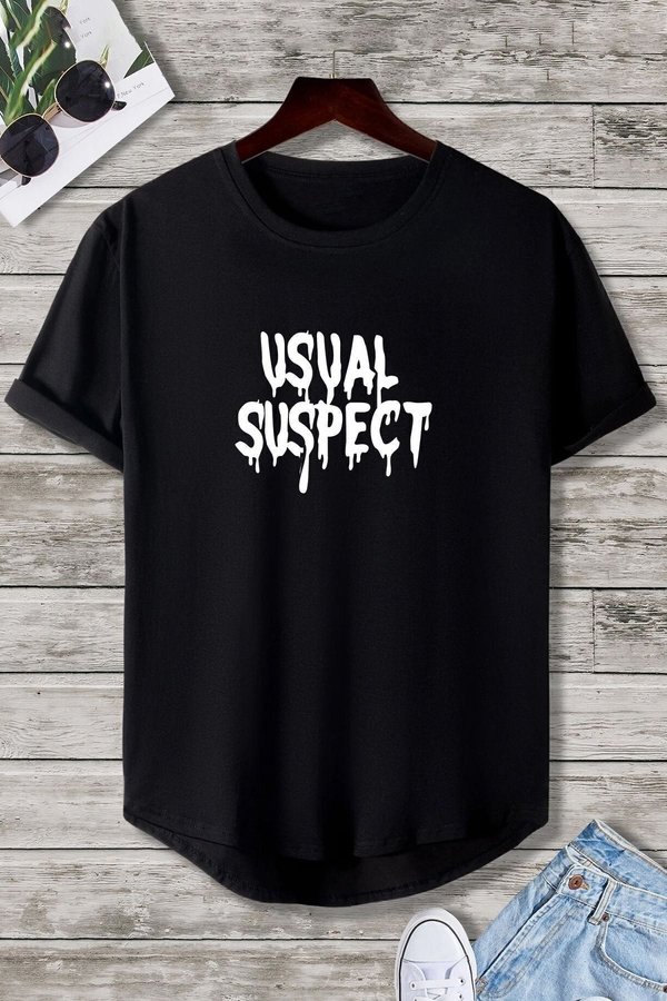 Unisex Suspect Tasarım Tshirt - FLO 3 Al 1 Öde