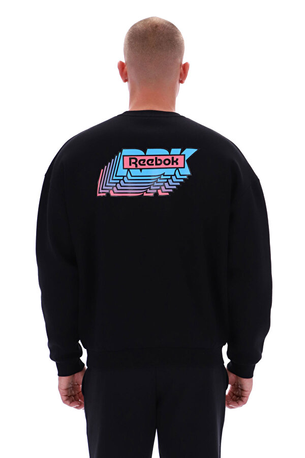 REEBOK Clothing Reebok Mooney 80'S Sweatshirt Черный