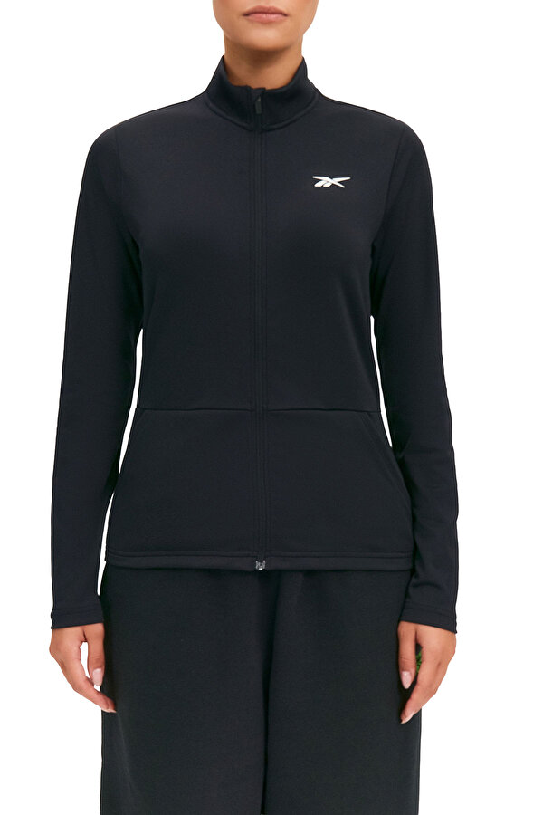 REEBOK Clothing Reebok Core Zip Through Jacket Черный
