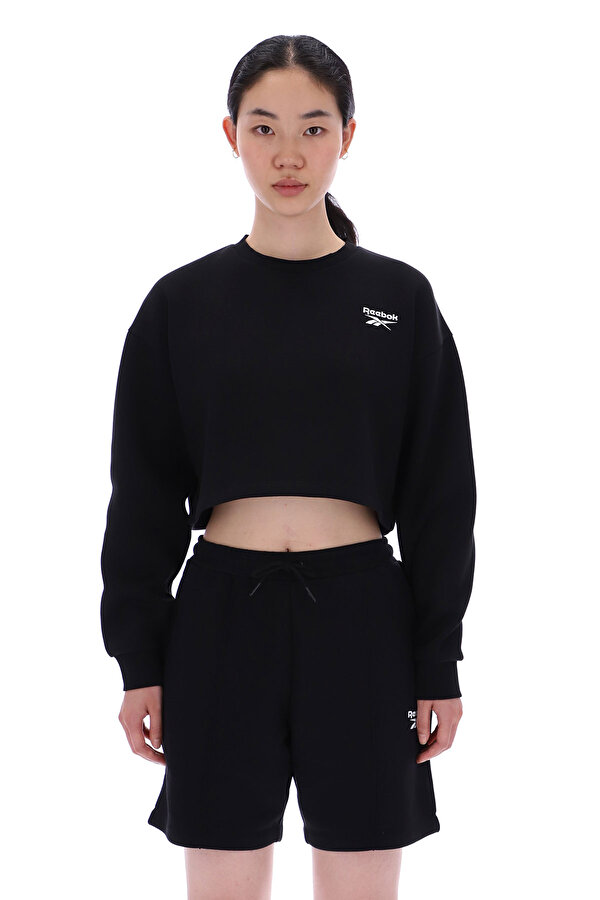 REEBOK Clothing Reebok Harper Crewneck Cropped S Черный