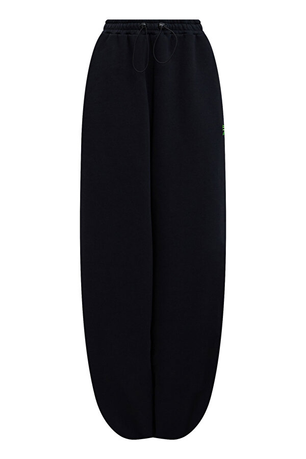 REEBOK Clothing Reebok Oversized Wide Leg Pant Черный