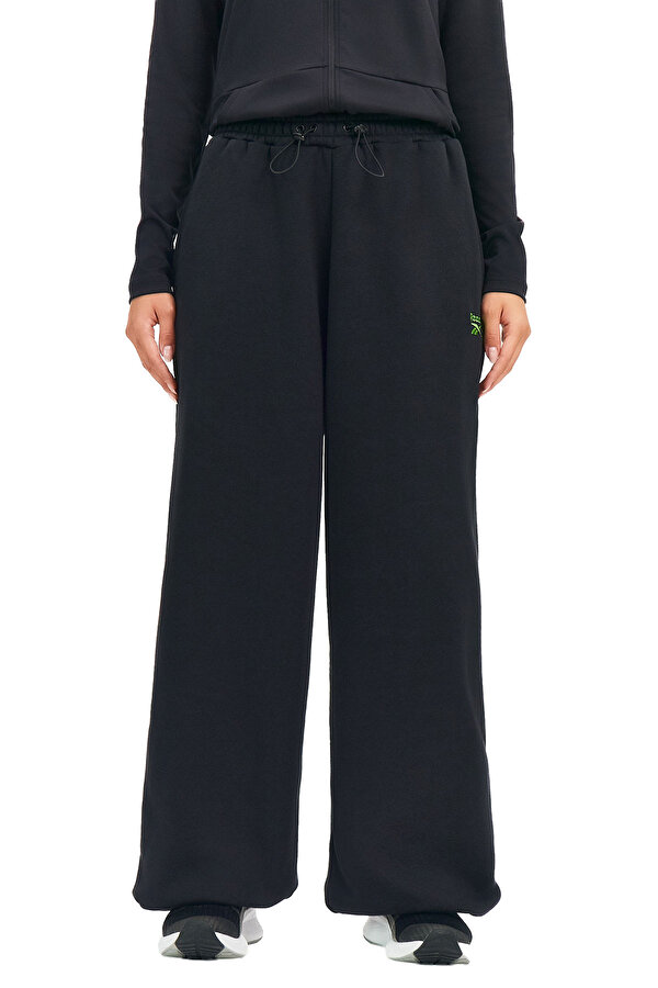 REEBOK Clothing Reebok Oversized Wide Leg Pant Черный