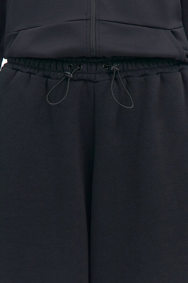 REEBOK Clothing Reebok Oversized Wide Leg Pant Черный