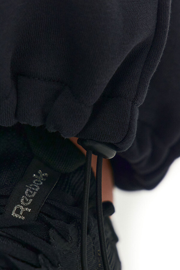 REEBOK Clothing Reebok Oversized Wide Leg Pant Черный