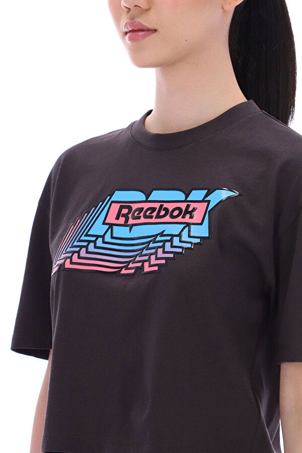 REEBOK Clothing Reebok Patricia 80'S Tee Черный