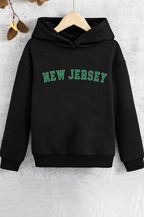 Çocuk New Jersey Baskılı Sweatshirt - 3 Al 1 Öde