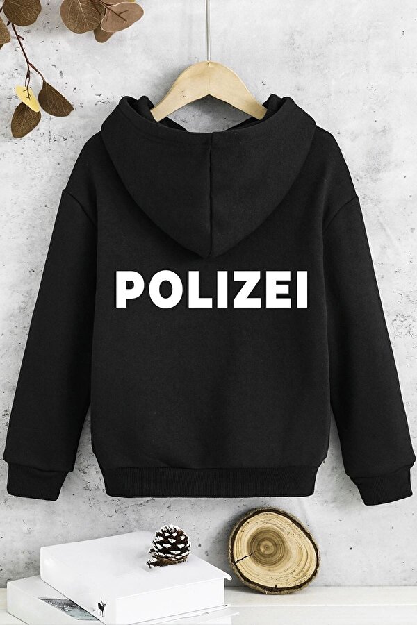 Çocuk Polızeı Baskılı Sweatshirt - 3 Al 1 Öde