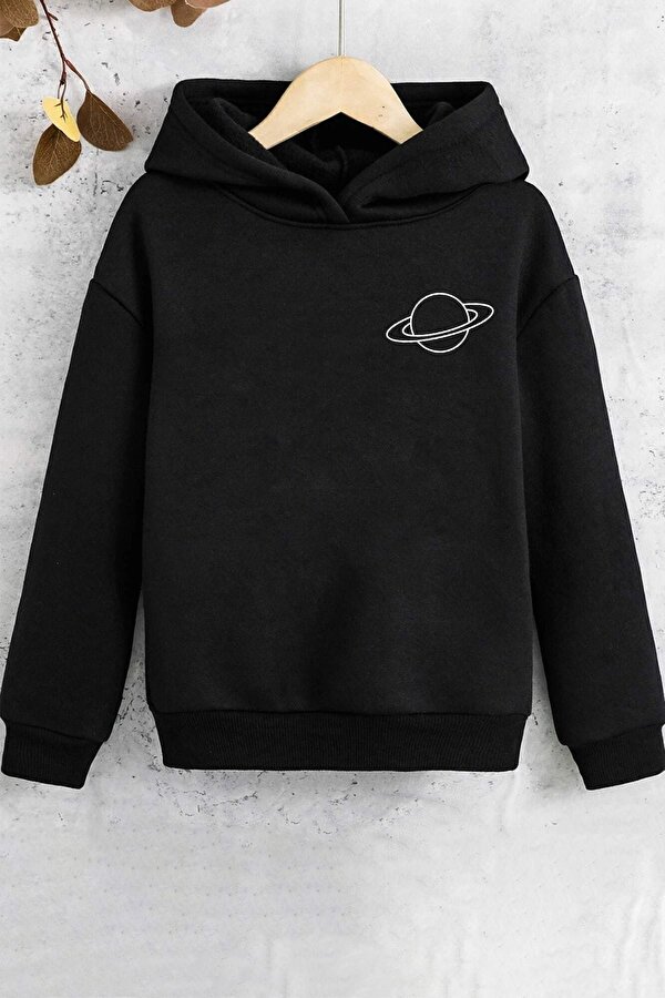 Çocuk Saturn Temalı Baskılı Sweatshirt - 3 Al 1 Öde