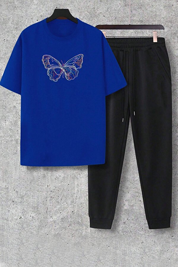uyguntarz Unisex Butterfly 2'li Eşofman Takımı