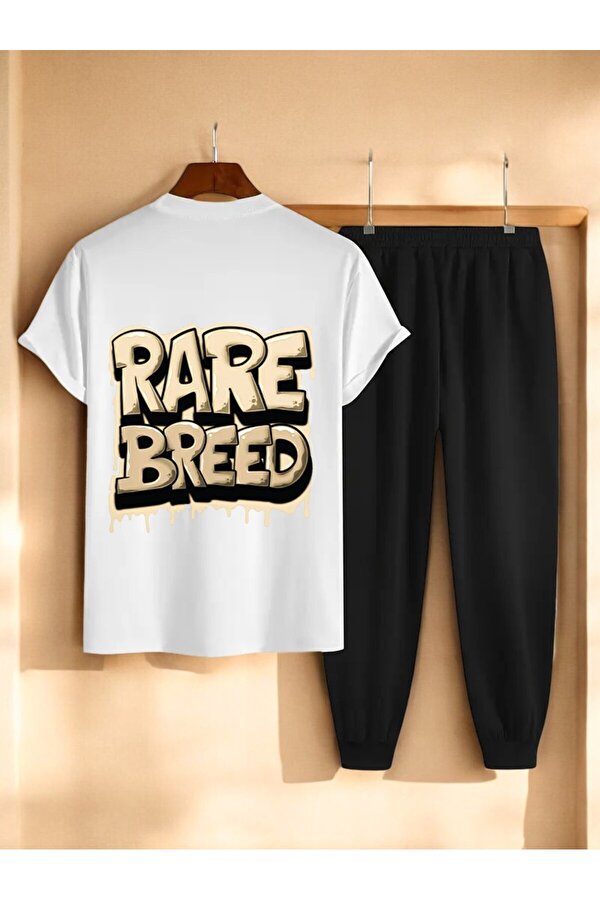 uyguntarz Unisex Rare Breed Baskılı Eşofman Takımı