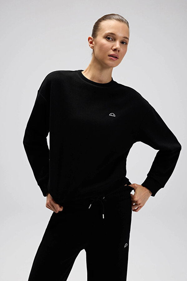 Ellesse Bayan Sweat EF540-BK SİYAH