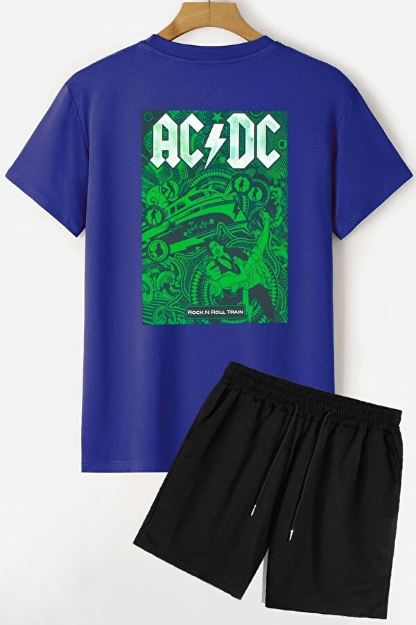 uyguntarz Acdc Şort T-shirt Eşofman Takımı