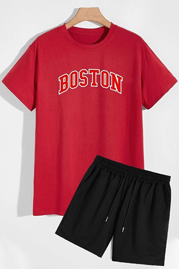 uyguntarz Boston Şort T-shirt Eşofman Takımı