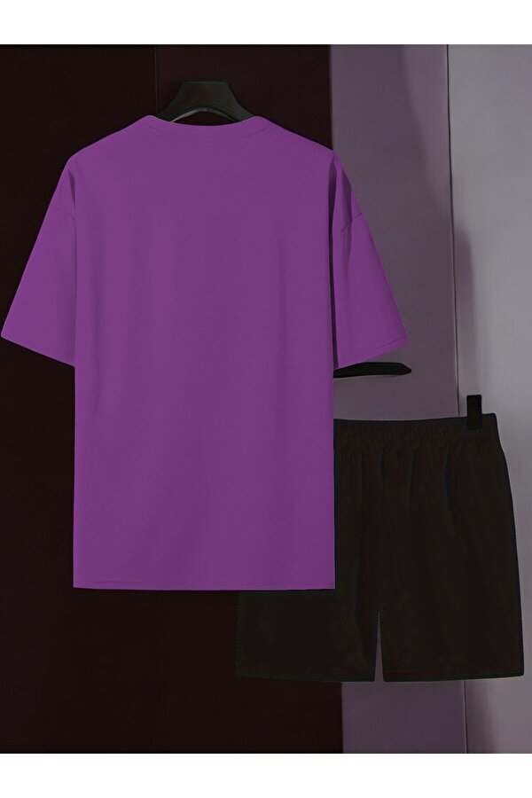 uyguntarz Unisex Ciao Baskılı Tasarım Şort Takım