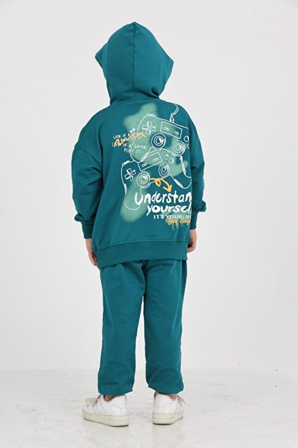 Toontoy Kids Toontoy Erkek Çocuk Born Agaın Baskılı Eşofman Takım