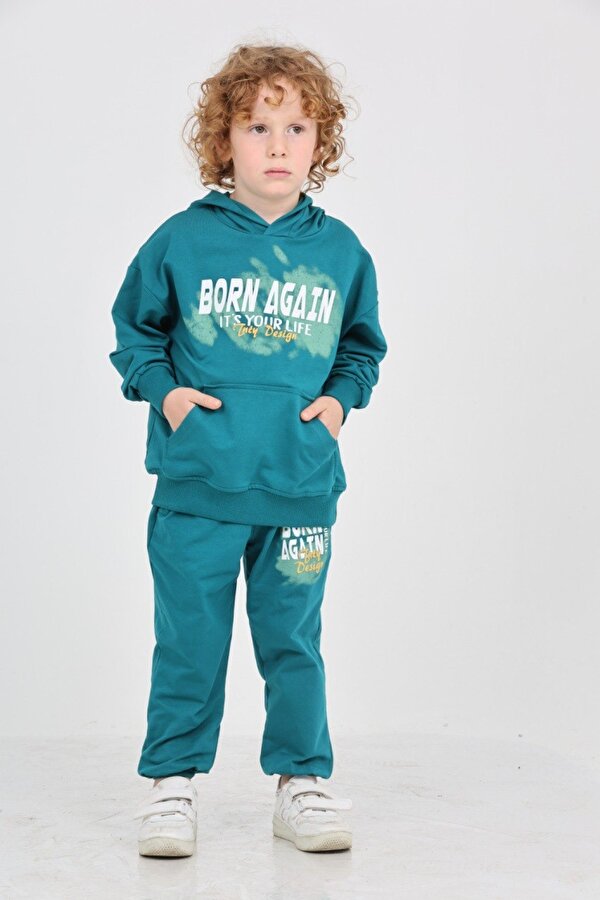 Toontoy Kids Toontoy Erkek Çocuk Born Agaın Baskılı Eşofman Takım