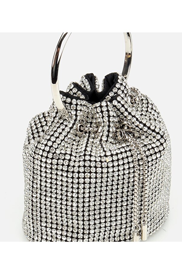 Hotiç Kadın Lame Taşlı Portföy Çanta
