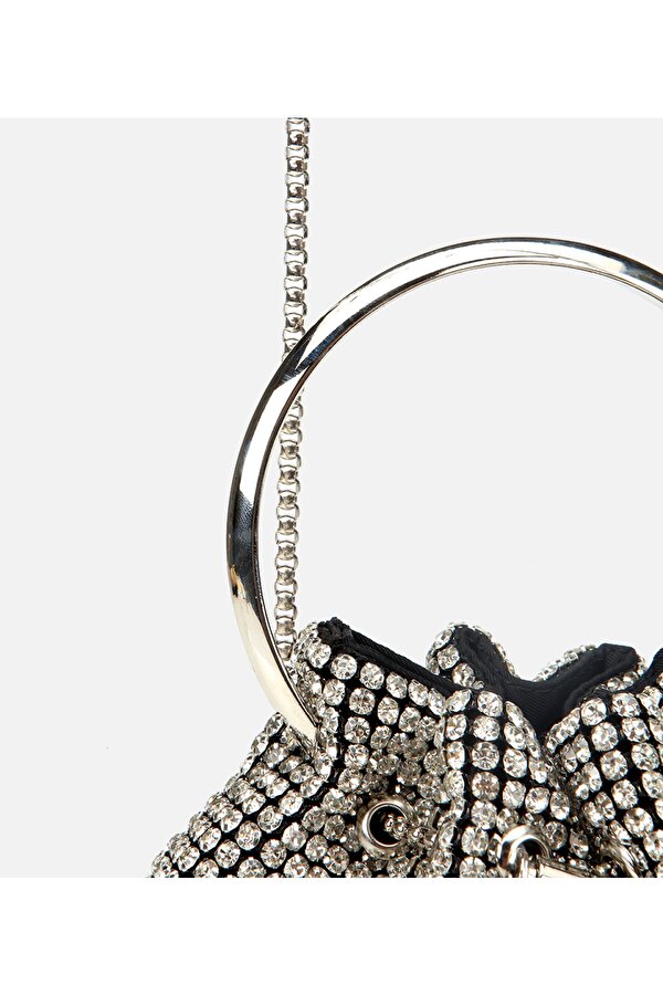 Hotiç Kadın Lame Taşlı Portföy Çanta