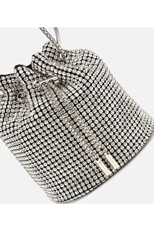 Hotiç Kadın Lame Taşlı Portföy Çanta