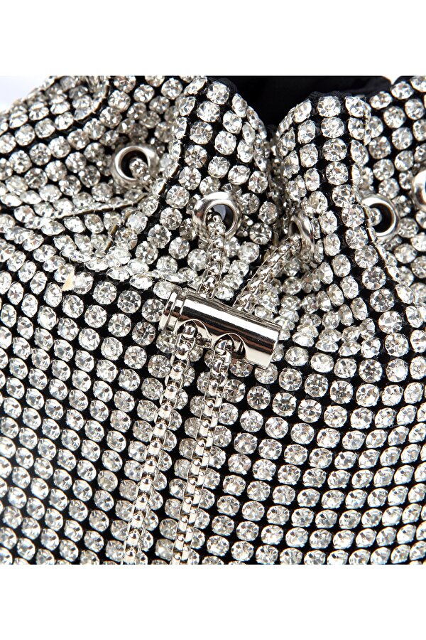 Hotiç Kadın Lame Taşlı Portföy Çanta