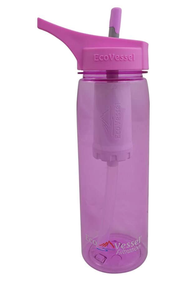 Eco Vessel Aqua Vessel Ultra Filtre Tritan Termos 0.75 Litre-PEMBE