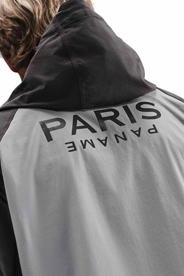 Nike PSG M NK TCH WVN WR FZ JK GRI Erkek Fermuarlı Sweatshirt