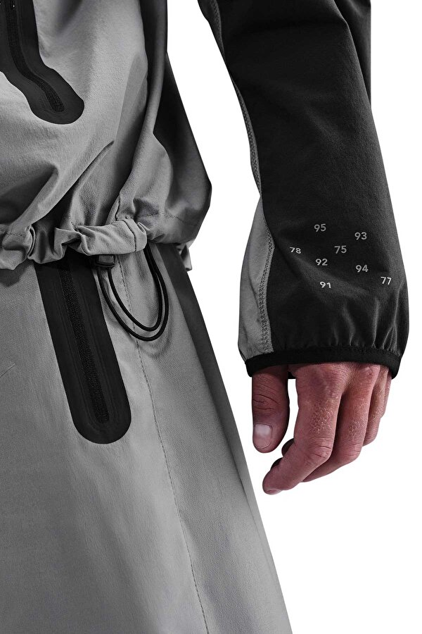 Nike PSG M NK TCH WVN WR FZ JK GRI Erkek Fermuarlı Sweatshirt