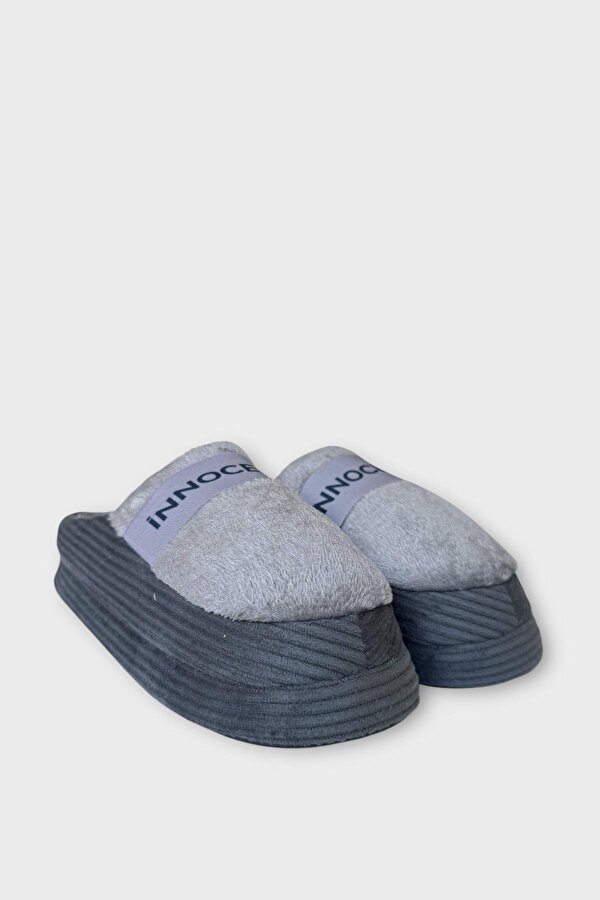 Liger Ultra Hafif Ev Ayakkabısı Kadın Ev Terliği FÜME