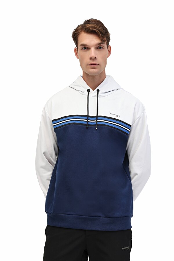 Lumberjack ML DYLAN 17ITL702 5PR Lacivert Erkek Sweatshirt