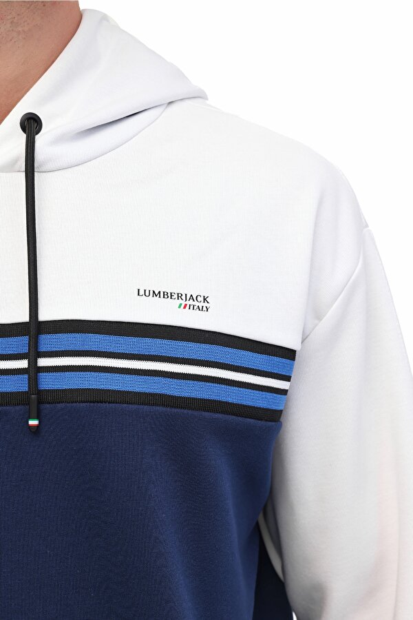 Lumberjack ML DYLAN 17ITL702 5PR Lacivert Erkek Sweatshirt