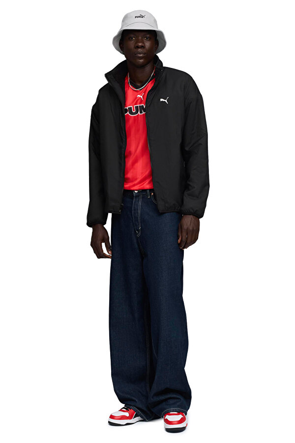 Puma Reversible Hybrid Sherpa Черный Мужчина Куртка Тедди