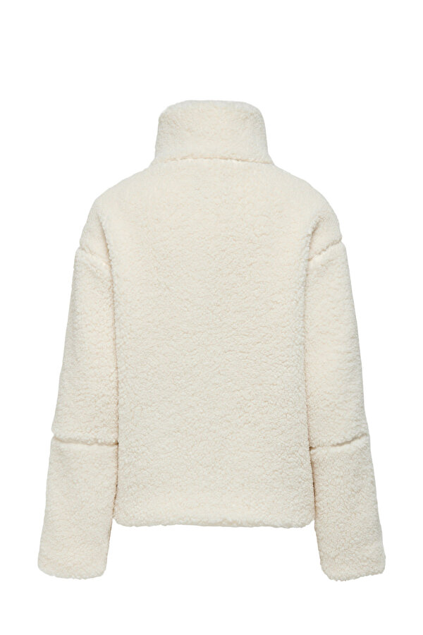 Only ONLASPEN LIFE TEDDY JACKE Bej Kadın Ceket