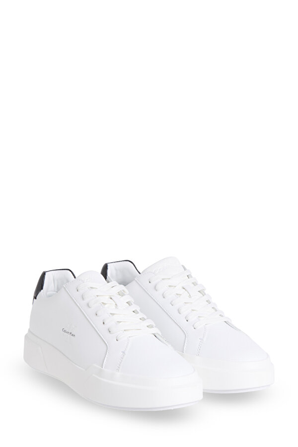 CHUNKY CUPSOLE LACEUP LTH Beyaz Erkek Sneaker - Görsel 3