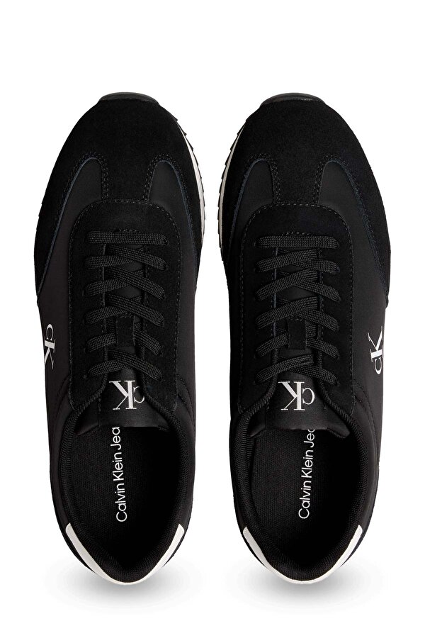 RETRO RUNNER LACE UP NY-S Siyah Erkek Sneaker - Görsel 5