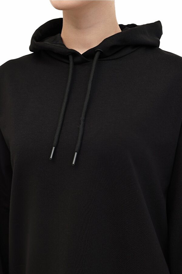 Kinetix WB 17BELL-H 5PR Siyah Kadın Sweatshirt