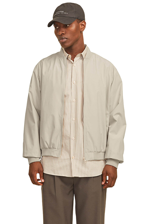 Jack & Jones JJECHARGE BOMBER JACKET N Bej Erkek Ceket